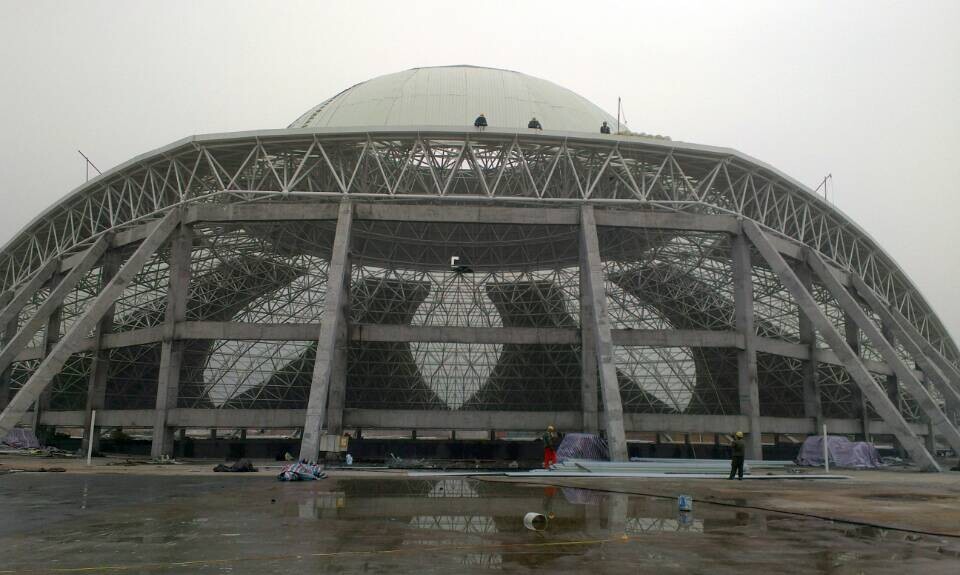 成都温泉馆网架工程